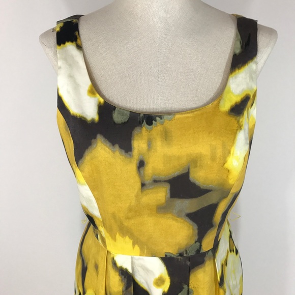 Eliza J Floral Abstract Watercolor Dress - Picture 3 of 7